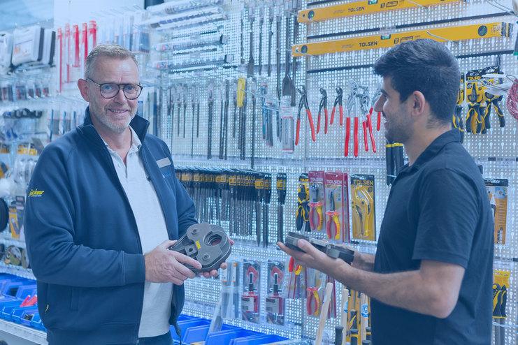 Beratungsszene Schnelllager